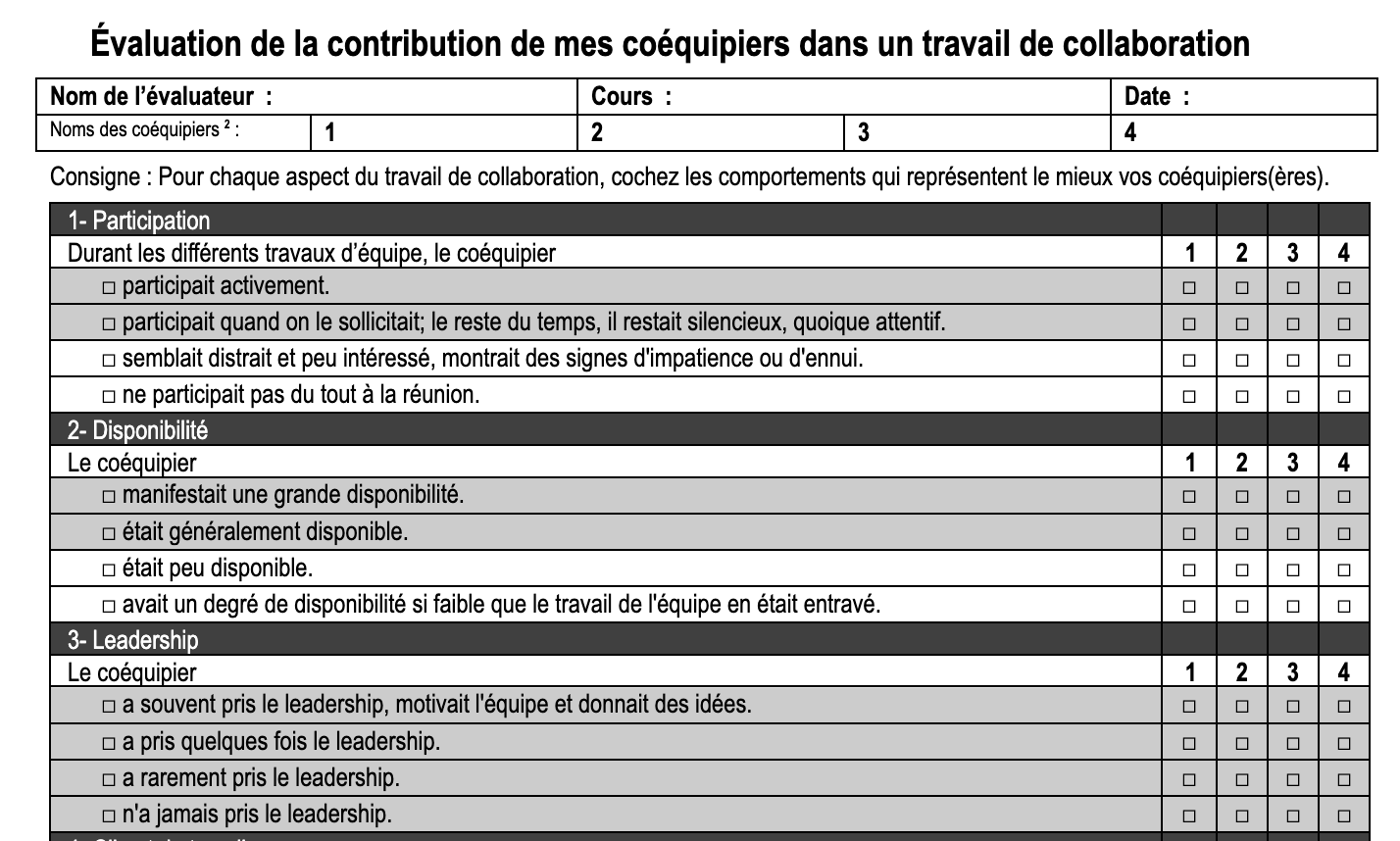 Evaluation par les pairs